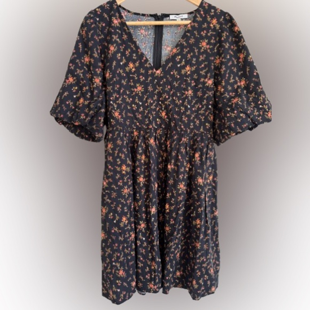 Madewell floral mini dress - Size 8